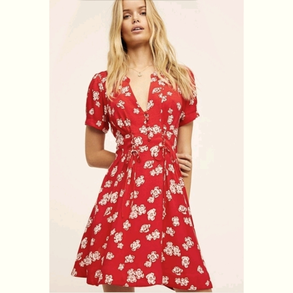 Free People Dream Girl Mini Dress